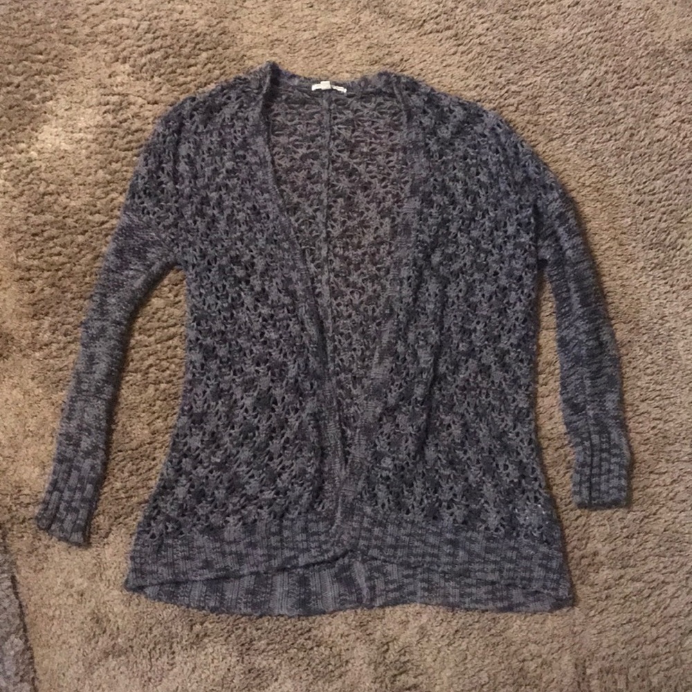 Grey American Eagle Cardigan